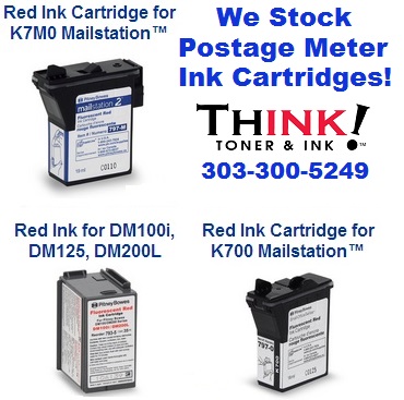 Pitney Bowes, Neopost and Hasler Postage Meter Ink Cartridges Denver Aurora CO